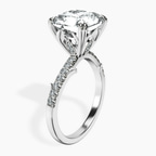 Platinum Phoebe Twigs Lab Diamond Ring standing product image one