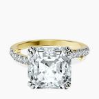 18kt Yellow Gold Phoebe Twigs Lab Diamond Ring front image