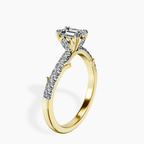 14kt Yellow Gold Phoebe Twigs Lab Diamond Ring standing product image one
