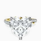 18kt Yellow Gold Phoebe Twigs Lab Diamond Ring front image