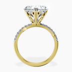 18kt Yellow Gold Phoebe Twigs Lab Diamond Ring side right image one
