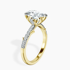 14ct Yellow Gold Phoebe Twigs Lab Diamond Ring standing product image one