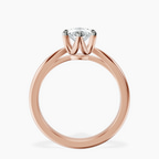 1.39 ct. marquise Azalea Solitaire Ring in 10kt rose gold side right image one