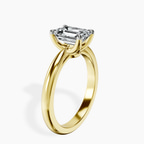 14kt Yellow Gold Azalea Classic Solitaire 2mm Lab Diamond Ring standing product image one