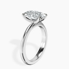 2.99 ct. oval Juniper Solitaire Ring in 14kt white gold standing product image one
