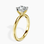 1.49 ct. cushion Mildred Solitaire Ring in 10kt yellow gold standing product image one