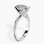 2.06 ct. oval Cordelia Solitaire Ring in 14kt white gold standing product image one