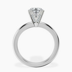 2.06 ct. oval Cordelia Solitaire Ring in 14kt white gold side right image one