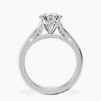2.99 ct. oval Esther Solitaire Ring in 14kt white gold side right image one