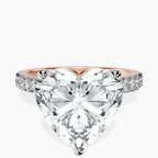 18kt Rose Gold Nomi Classic Eternity Lab Diamond Ring front image