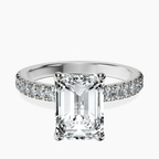 14kt White Gold Nomi Classic Eternity Lab Diamond Ring front image