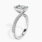 14kt White Gold Nomi Classic Eternity Lab Diamond Ring standing product image one