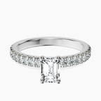 14kt White Gold Nomi Classic Eternity Lab Diamond Ring front image