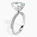 14kt White Gold Nomi Classic Eternity Lab Diamond Ring standing product image one