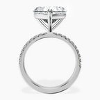 14kt White Gold Nomi Classic Eternity Lab Diamond Ring side right image one