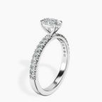 14kt White Gold Nomi Classic Eternity Lab Diamond Ring standing product image one