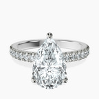 14kt White Gold Nomi Classic Eternity Lab Diamond Ring front image