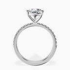 14kt White Gold Nomi Classic Eternity Lab Diamond Ring side right image one