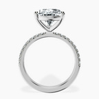 14kt White Gold Nomi Classic Eternity Lab Diamond Ring side right image one