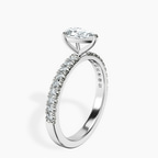 Platinum Nomi Classic Eternity Lab Diamond Ring standing product image one