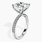 Platinum Nomi Classic Eternity Lab Diamond Ring standing product image one