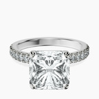 14kt White Gold Nomi Classic Eternity Lab Diamond Ring front image