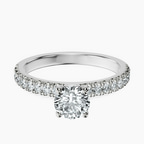 14kt White Gold Nomi Classic Eternity Lab Diamond Ring front image
