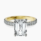 14kt Yellow Gold Nomi Classic Eternity Lab Diamond Ring front image