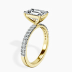 14kt Yellow Gold Nomi Classic Eternity Lab Diamond Ring standing product image one