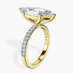 18kt Yellow Gold Nomi Classic Eternity Lab Diamond Ring standing product image one