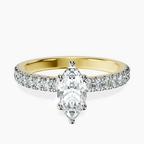 18kt Yellow Gold Nomi Classic Eternity Lab Diamond Ring front image