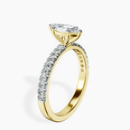 18kt Yellow Gold Nomi Classic Eternity Lab Diamond Ring standing product image one
