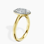 2.06 ct. oval Harriet Ring in 18kt yellow gold standing product image one