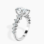 2.81 ct. pear Edna Ring in 14kt white gold standing product image one