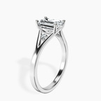 Platinum Erica Swan Split Shank Lab Diamond Ring standing product image one
