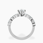 1.39 ct. marquise Dorothea Ring in platinum side right image one