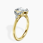 1.38 ct. pear Beatrice Ring in 18kt yellow gold standing product image one