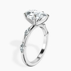 2.81 ct. pear Sheryl Ring in 10kt white gold standing product image one