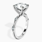 Platinum Sheryl Marquise Side Stone Lab Diamond Ring standing product image one