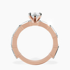 1.39 ct. marquise Gizele Ring in 18kt rose gold side right image one