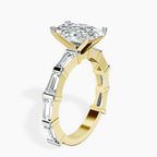 2.06 ct. oval Gizele Ring in 14kt yellow gold standing product image one