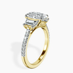 2.99 ct. oval Lavinia Ring in 14kt yellow gold standing product image one