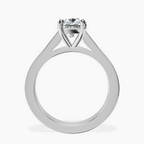 9ct White Gold Irene Side Stone Lab Diamond Ring side right image one