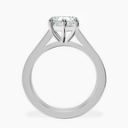 9ct White Gold Irene Side Stone Lab Diamond Ring side right image one