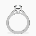 9ct White Gold Irene Side Stone Lab Diamond Ring side right image one