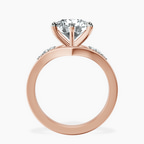 18kt Rose Gold Celestial Splendor Lab Diamond Ring side right image one