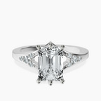 9ct White Gold Celestial Splendor Lab Diamond Ring front image