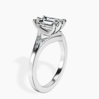9ct White Gold Celestial Splendor Lab Diamond Ring standing product image one