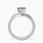 9ct White Gold Celestial Splendor Lab Diamond Ring side right image one