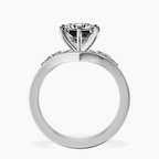 9ct White Gold Celestial Splendor Lab Diamond Ring side right image one